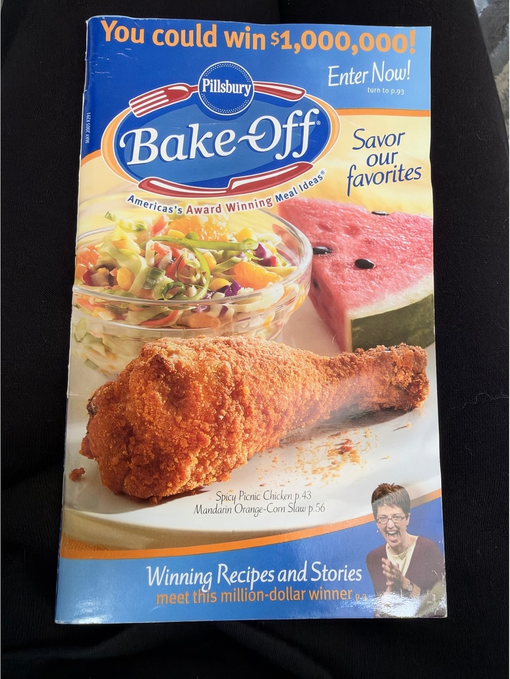Pillsbury Bake-Off Cookbook Featuring Winning Recipes and Meal Ideas